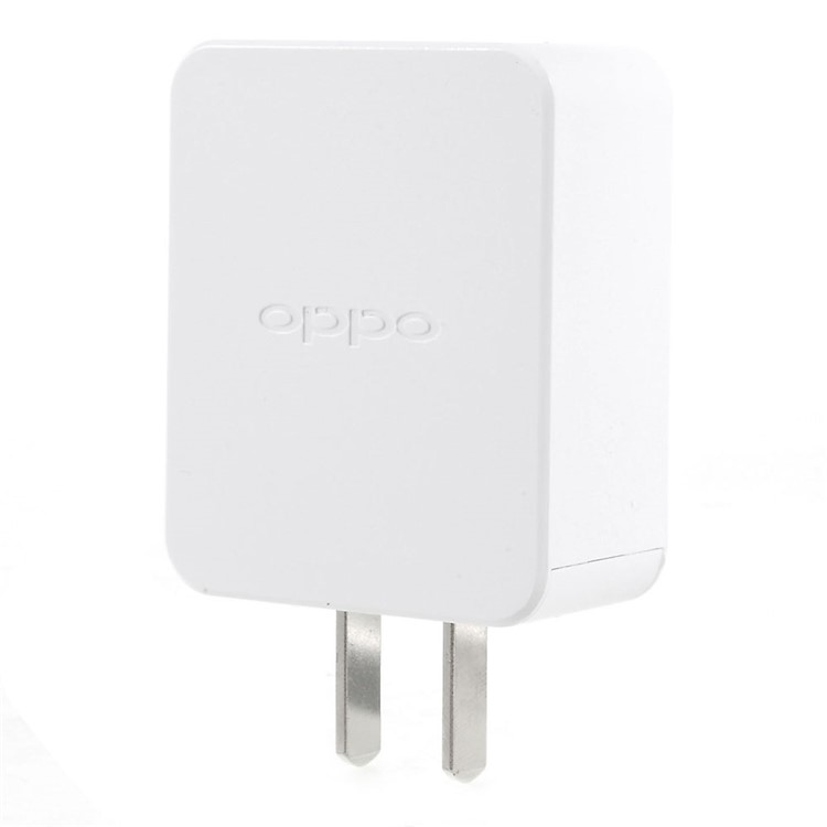 AK733CF Single Port USB Wall Charger for OPPO Smartphones - White / US Plug-3