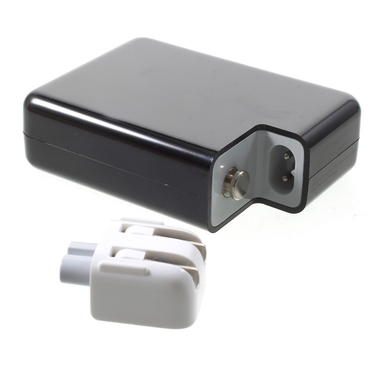 61W/87W Dual USB Port + Type-C PD Port Power Charger for MacBook Pro etc. - Black/US Plug-5