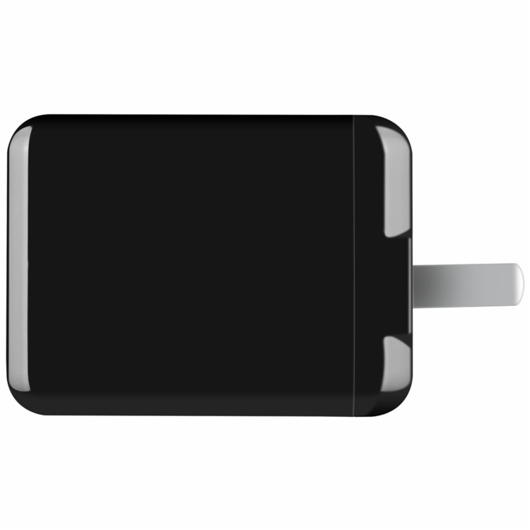 MOMAX 18W Quick Charge QC 3.0 USB Wall Travel Charger for iPhone Samsung Huawei - Black-3