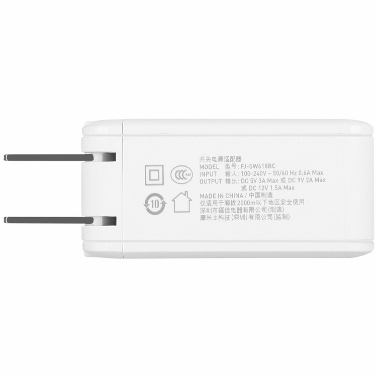 MOMAX USB Charger Quick Charge 3.0 18W Rapid Wall Charger Adapter for iPhone Samsung Huawei - White-9