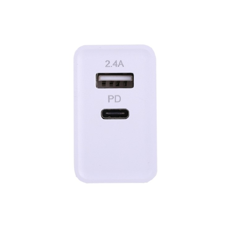 30W USB Type C PD Fast Charging Travel Wall Charger for iPhone 8/8 Plus/X etc. - EU Plug-2