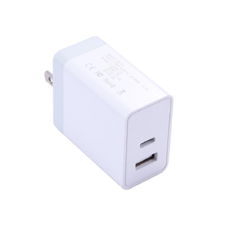 30W Travel Wall Charger PD USB Fast Charger for iPhone 8/8 Plus/X etc. - US Plug-2