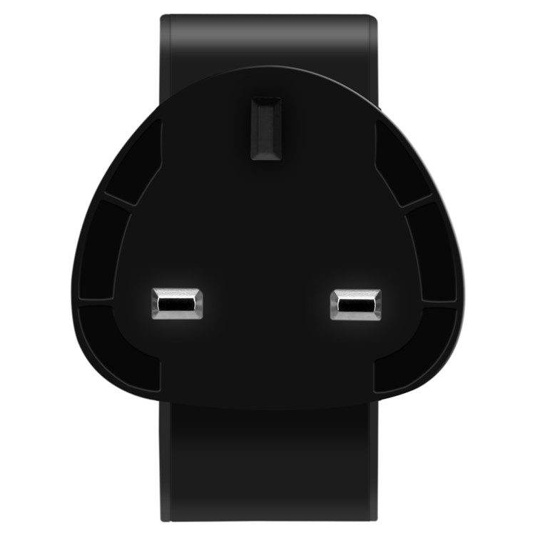 MOMAX 48W PD Type-C + Quick Charge 3.0 USB Port Wall Charger - UK Plug / Black-3