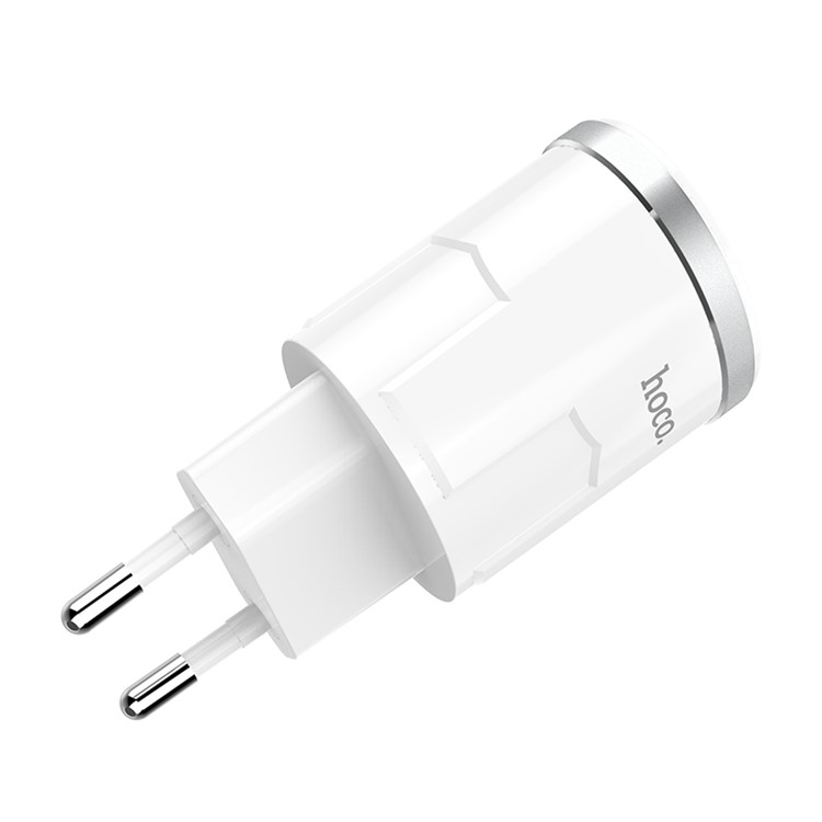 HOCO C38A Thunder Power Dual Ports USB Wall Charger Adapter - EU Plug-6
