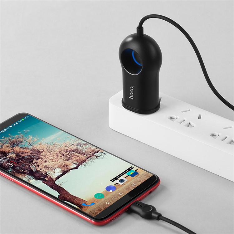 HOCO C44 Plentiful Wall Charger with Type-C Cable (US Plug)-9