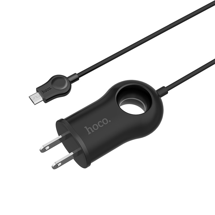 HOCO C44 Plentiful Wall Charger with Micro USB Cable (US Plug)-3