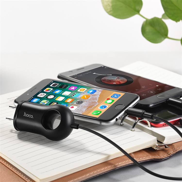 HOCO C44 Plentiful Wall Charger with Micro USB Cable (US Plug)-8