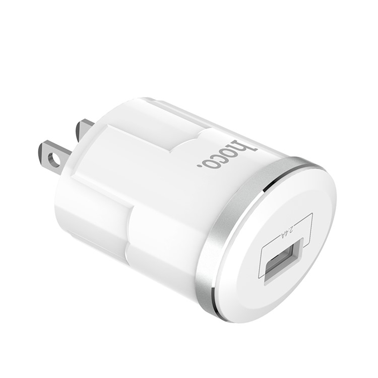 HOCO C37 Thunder Power Single USB Wall Charger - US Plug-7