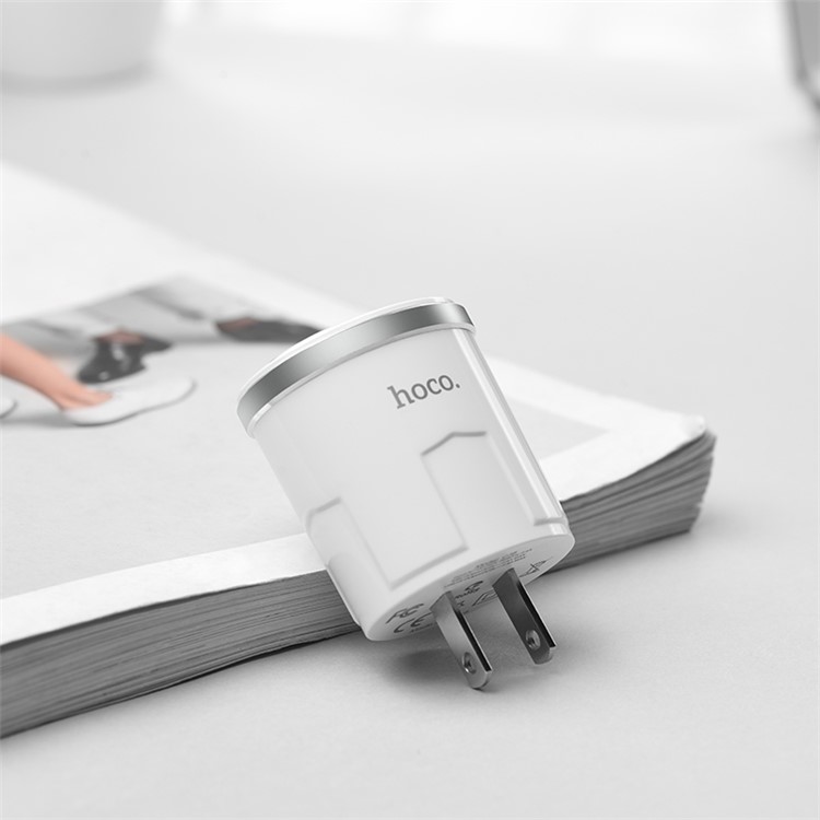 HOCO C37 Thunder Power Single USB Wall Charger - US Plug-8