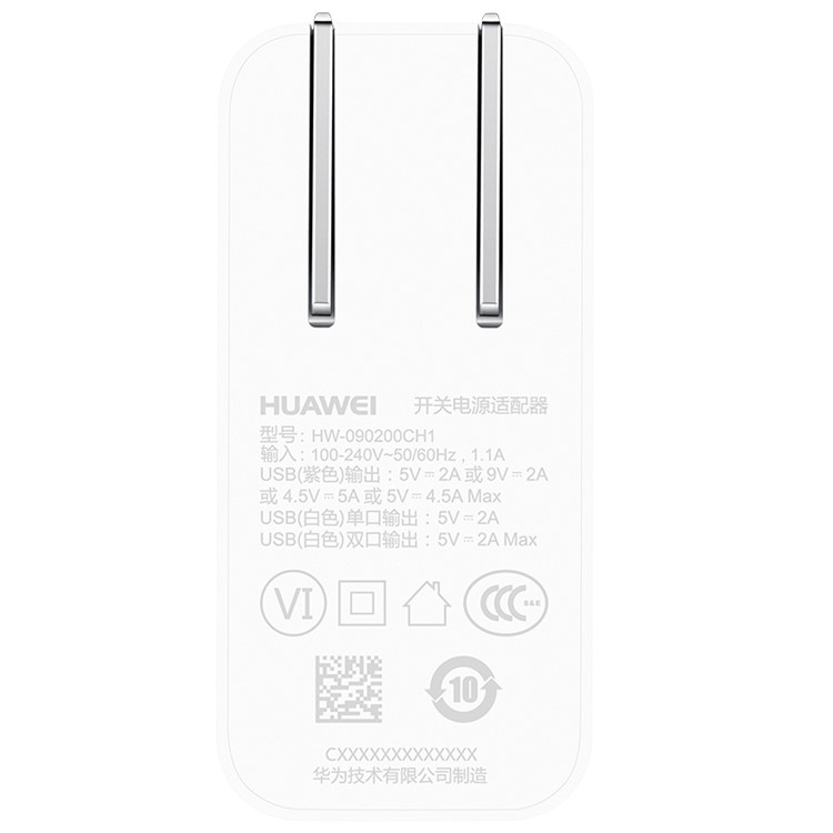 HUAWEI AP58S SuperCharge 4.5V 5A 3 USB Ports Travel Wall Charger 100-240V - US Plug-11