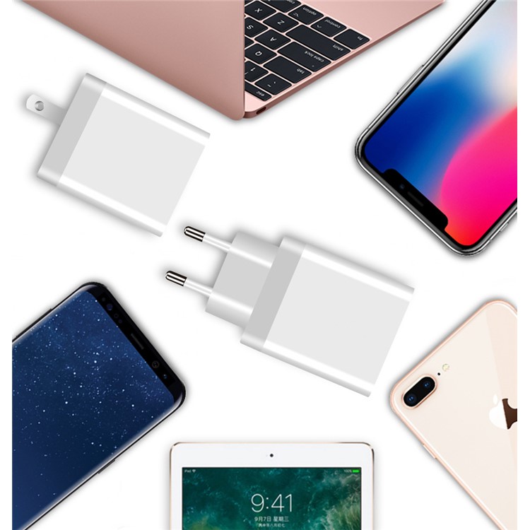 30W PD USB Charger Fast Charger Type C Power Adapter Charger for iPhone 8/8 Plus/X etc. - EU Plug-4