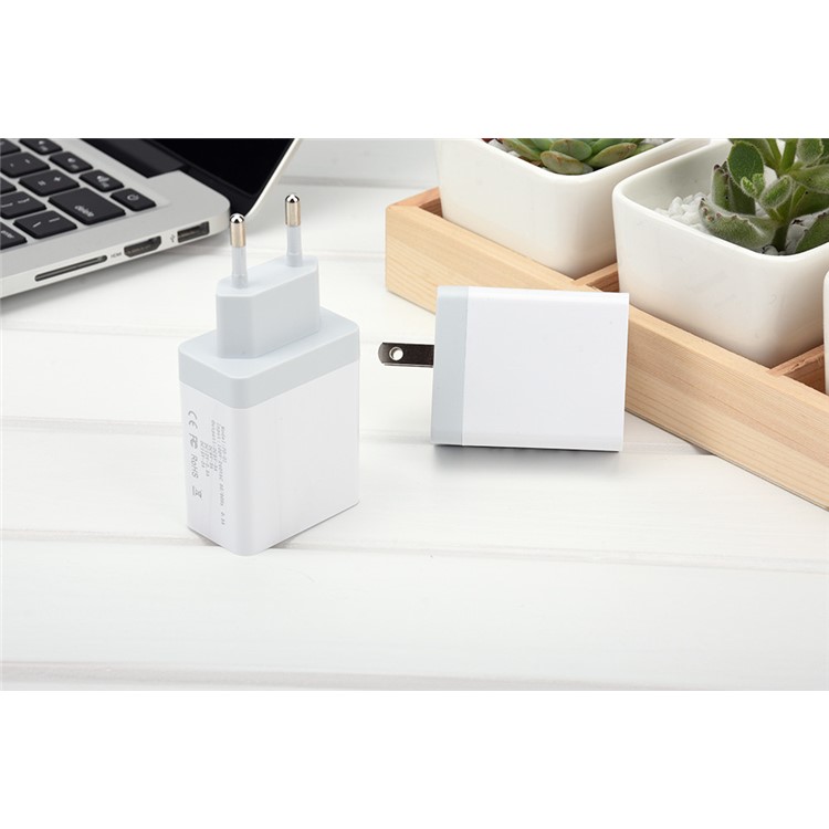 30W PD USB Charger Fast Charger Type C Power Adapter Charger for iPhone 8/8 Plus/X etc. - EU Plug-6