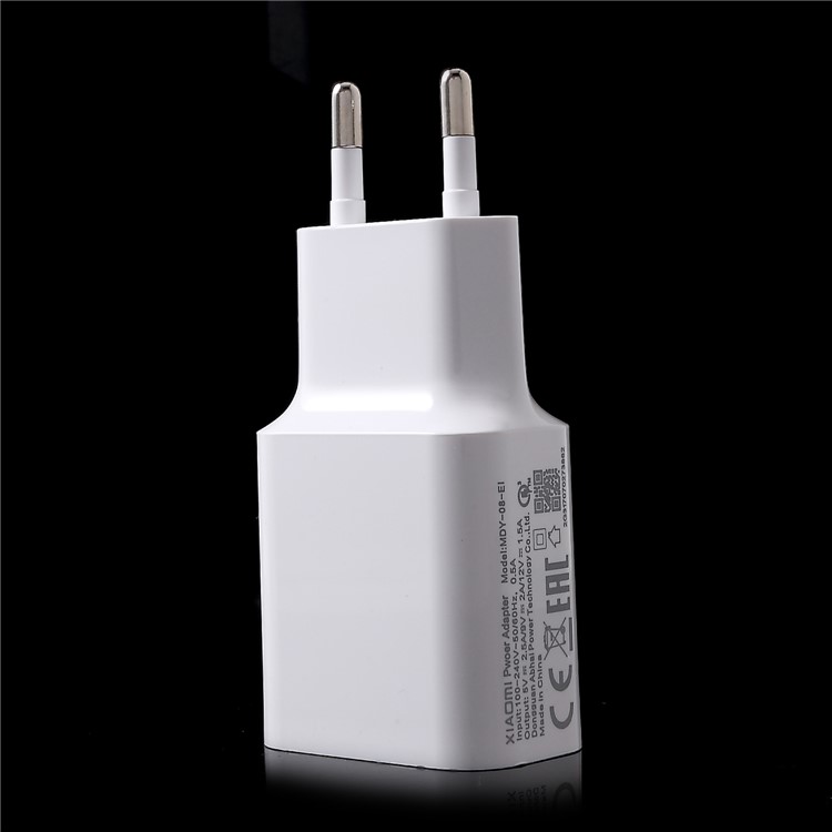 OEM XIAOMI MDY-08-EI Travel Wall Charger Adapter - EU Plug / White-7