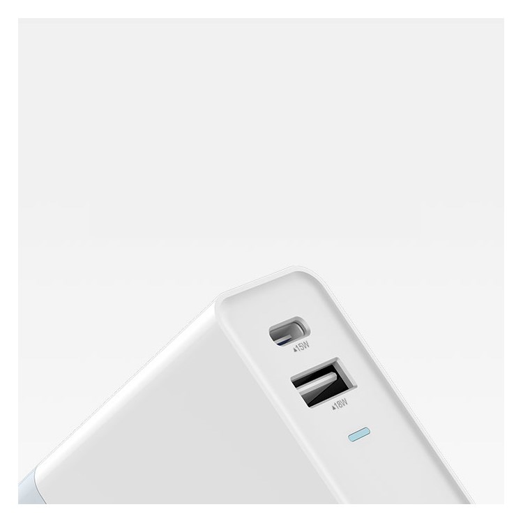 PISEN 34W USB + Type-C Wall Charger with US UK EU Plugs for iPhone iPad Samsung HTC Sony etc.-4
