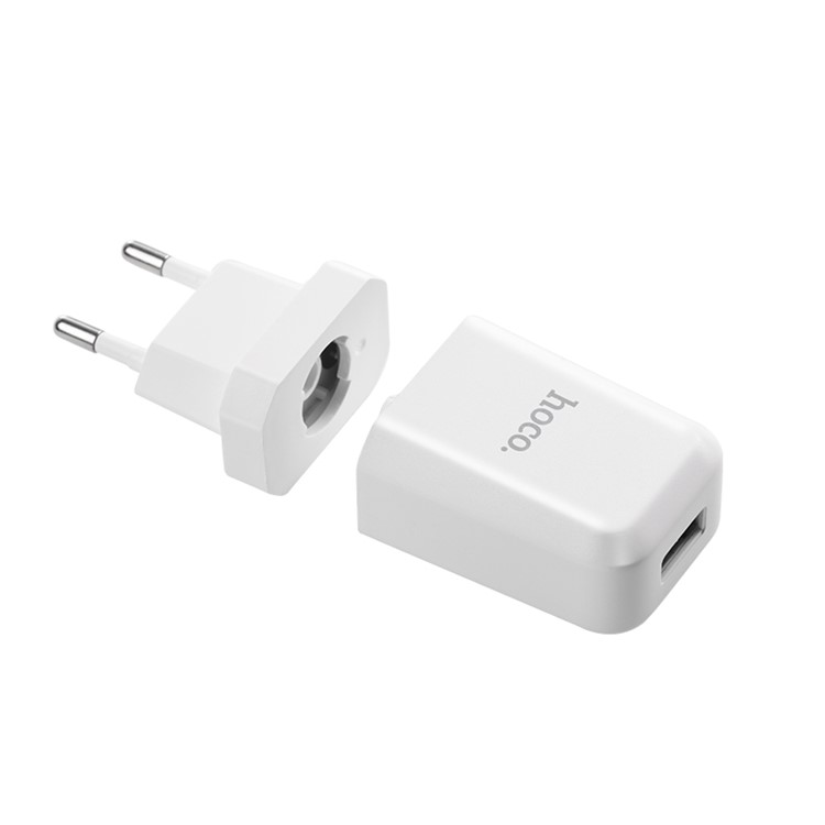 HOCO C45 Cool Rotary Wall Charger US / EU / UK Plug Charging Adapter-9