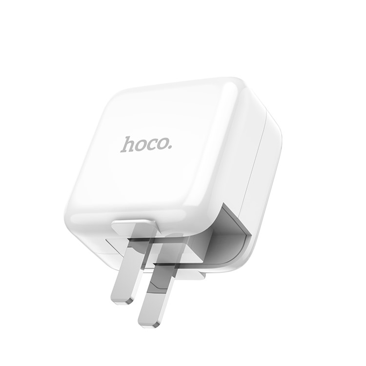 HOCO C54 Bravery Dual USB Port Charger Adapter 5V/2.1A - CN Standard Plug-2