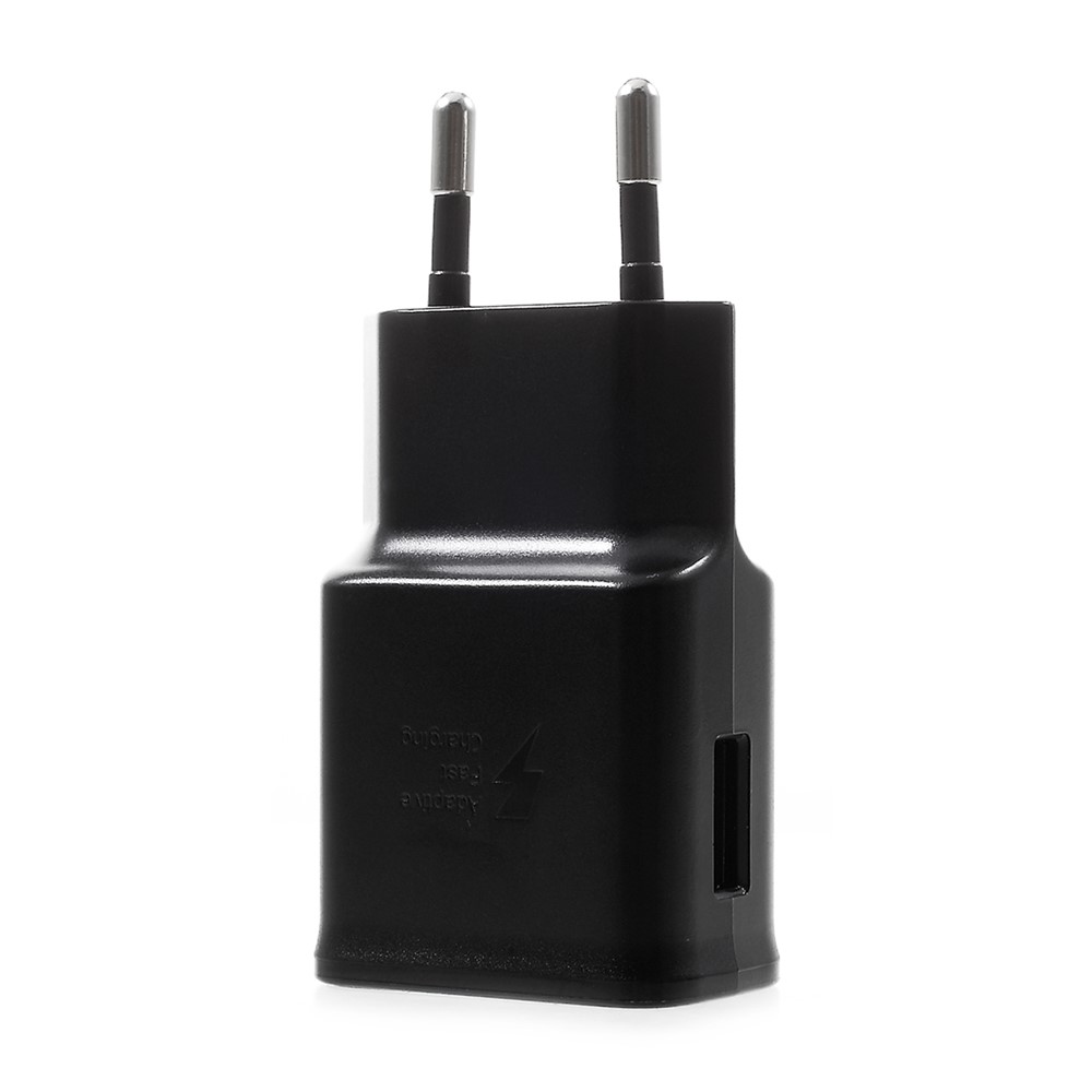 EP-TA200 Adaptive Fast Charging Travel Adapter Charger for Samsung Galaxy S10 / S10 Plus (OEM Material Assembly) - EU Plug / Black-3