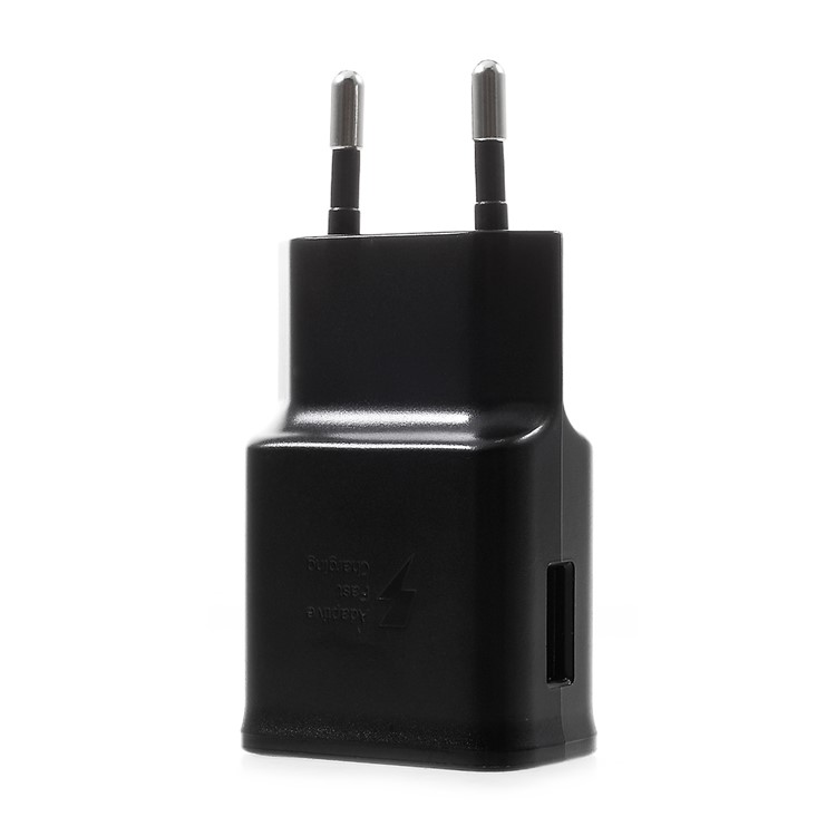 OEM EP-TA200 Adaptive Fast Charging Travel Charger Adapter for Samsung Galaxy S10 / S10 Plus - EU Plug / Black-3