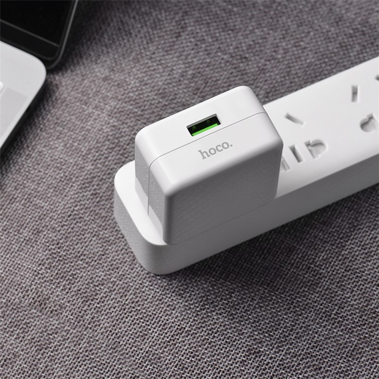 HOCO C66 Surpass Flash USB Wall Charger - US Plug-6