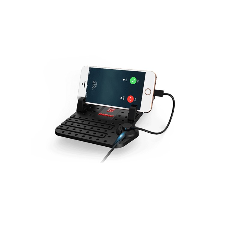 REMAX Car Mount Charging Stand for iPhone Samsung etc Smartphones - Black-6