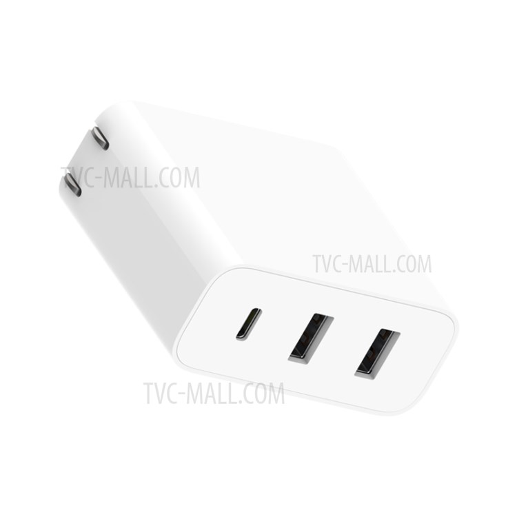 XIAOMI AD653 65W QC USB Type-C Wall Charger Adapter with 2 USB CN Standard Plug (2A1C)-2