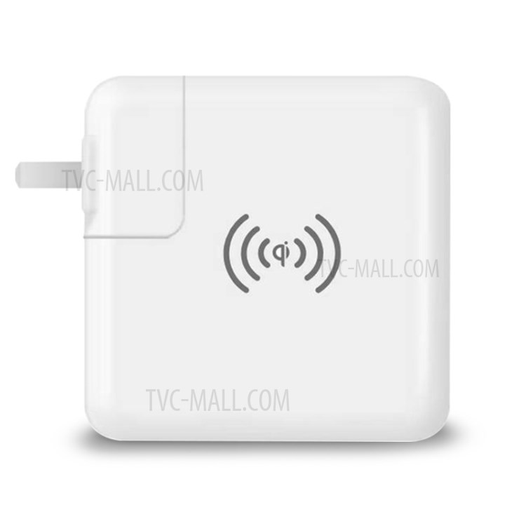 Enchufe Reemplazable 4-en-1 Inalámbrico Global Del Recorrido Del Cargador De Carga Qi Multifunción 6700mah Banco Superpotencia-5