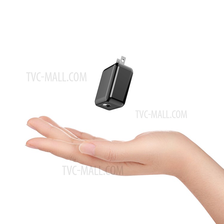 MCDODO MDD TC-061 Type-C Port PD 18W Quick Charge Travel Charger - Black/US Plug-8