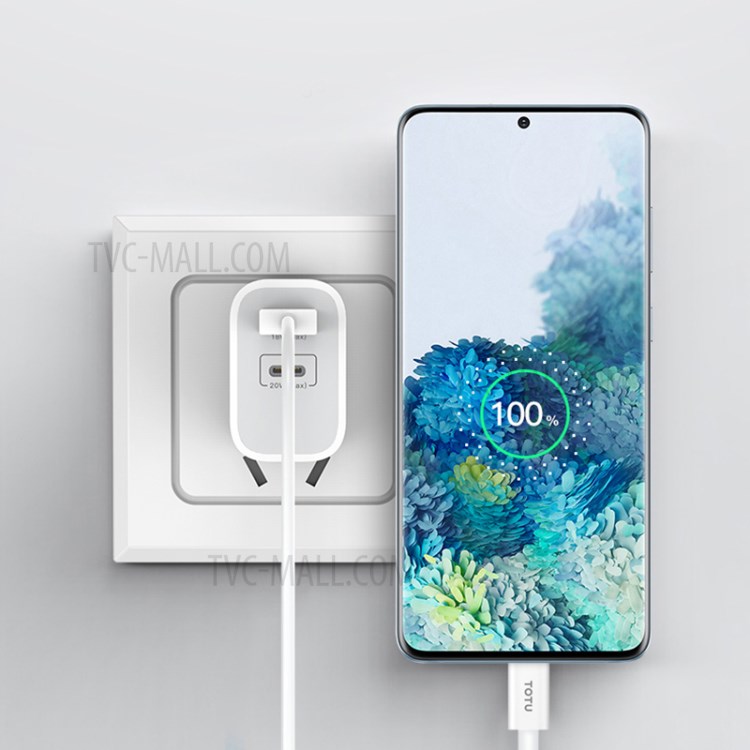 TOTU HY034 PD 20W Fast Charging Smart Travel Charger - CN Plug-2