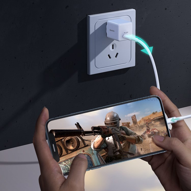 Benks PA43 Mini 20W PD Fast Charging Smart Travel Wall Charger - Type C Plug-6