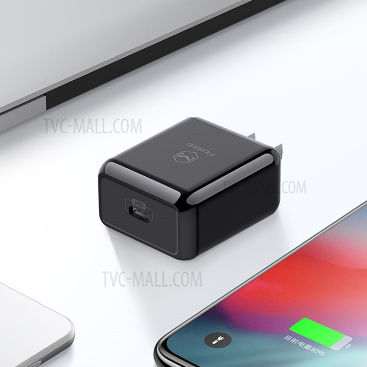 MCDODO CH-6911 MDD TC-061PQ PD+QC 18W Fast Charging Wall Charger CN Standard Plug Mobile Phone Travel Charge Adapter-4