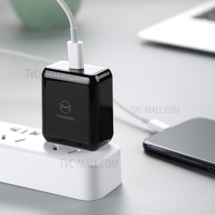 MCDODO CH-6911 MDD TC-061PQ PD+QC 18W Fast Charging Wall Charger CN Standard Plug Mobile Phone Travel Charge Adapter-5