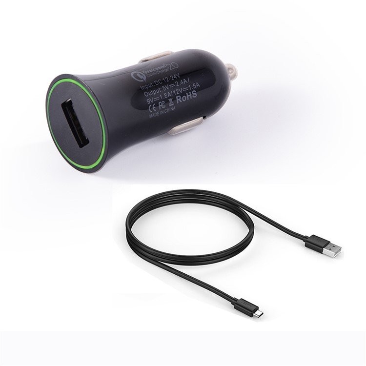 

ITIAN C2 Qualcomm Quick Charge 2.0 Quick Car Charger