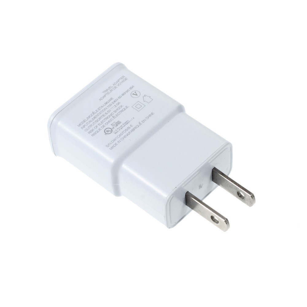 Adaptateur de chargeur mural 2A pour iPhone Samsung etc. - US bouchon-2