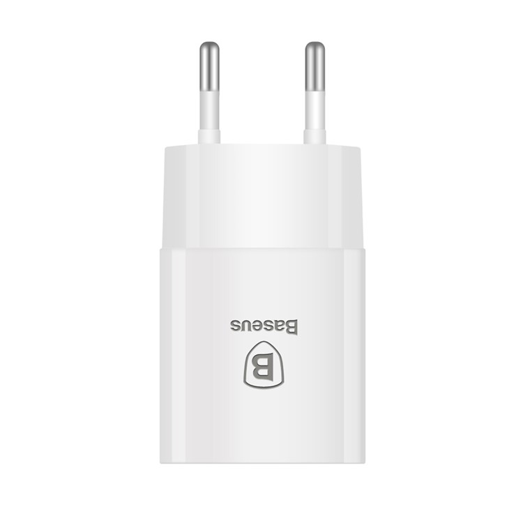 BASEUS Letour 5V 2.1A Portable USB Travel Wall Charger Adapter - EU Plug-3
