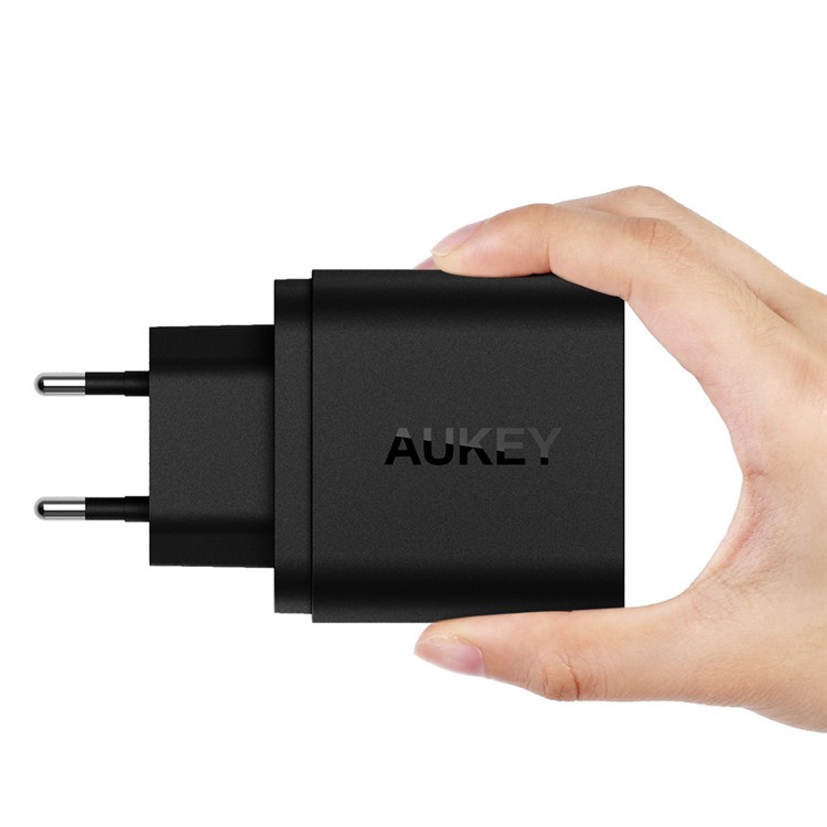 AUKEY 36W 2 Port Qualcomm Quick Charge 2.0 USB Wall Charger PA-T7 - EU Plug-8