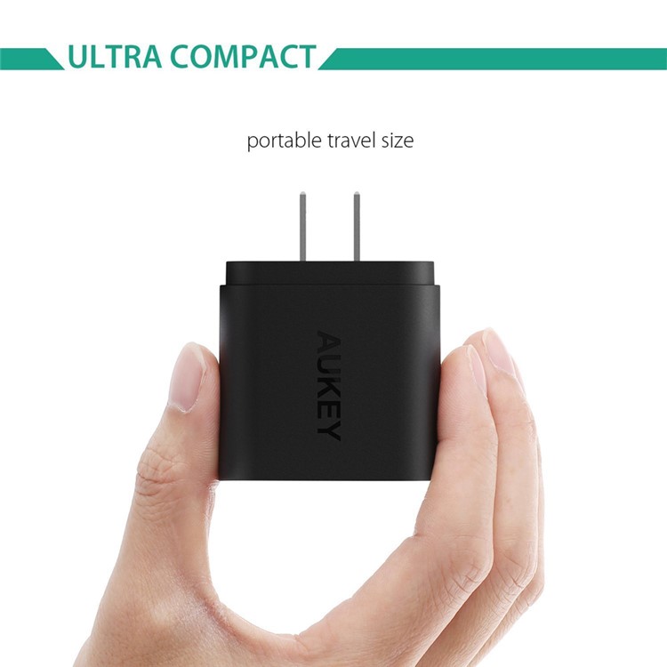 AUKEY PA-T9 18W USB Wall Charger Support Qualcomm Quick Charge 3.0 - US Plug-9