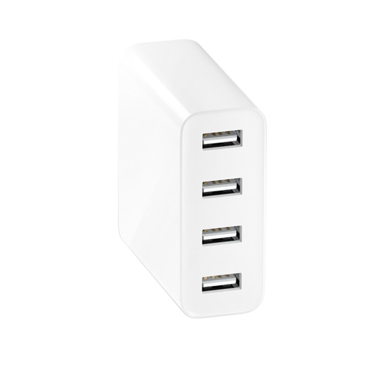 XIAOMI CDQ01ZM Mini 4-port USB 7A US Plug Travel Charger Support Quick Charge for iPhone iPad Samsung-2