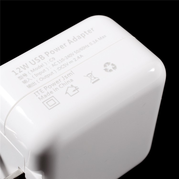 5V 2.4A Travel Adapter Wall Charger for iPhone Samsung Sony etc - US Plug-4