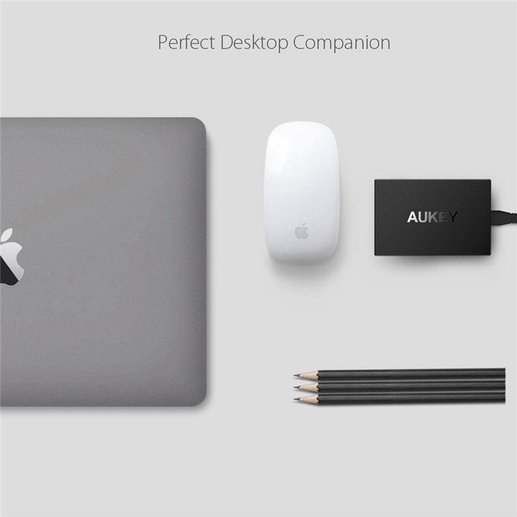AUKEY 5-Port USB Wall Charger with Quick Charge 3.0 & AIPower (PA-T15) - EU Plug-3
