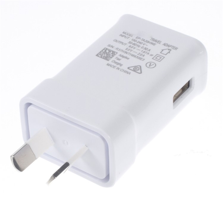 OEM Quick Charge 2.0 USB Wall Charger for Samsung Galaxy Note 4 N910 - AU Plug-2
