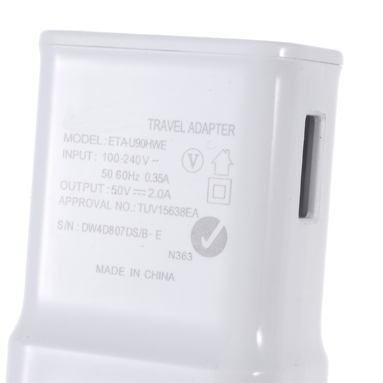 OEM USB Travel Wall Charger for Samsung Galaxy Note II N7100 / S4 I9500 (AU Plug)-3