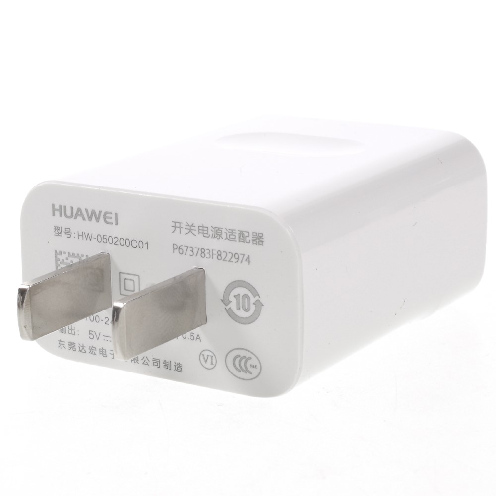 OEM 5V 2A USB Travel Charger for Huawei Ascend P8 - US Plug-3