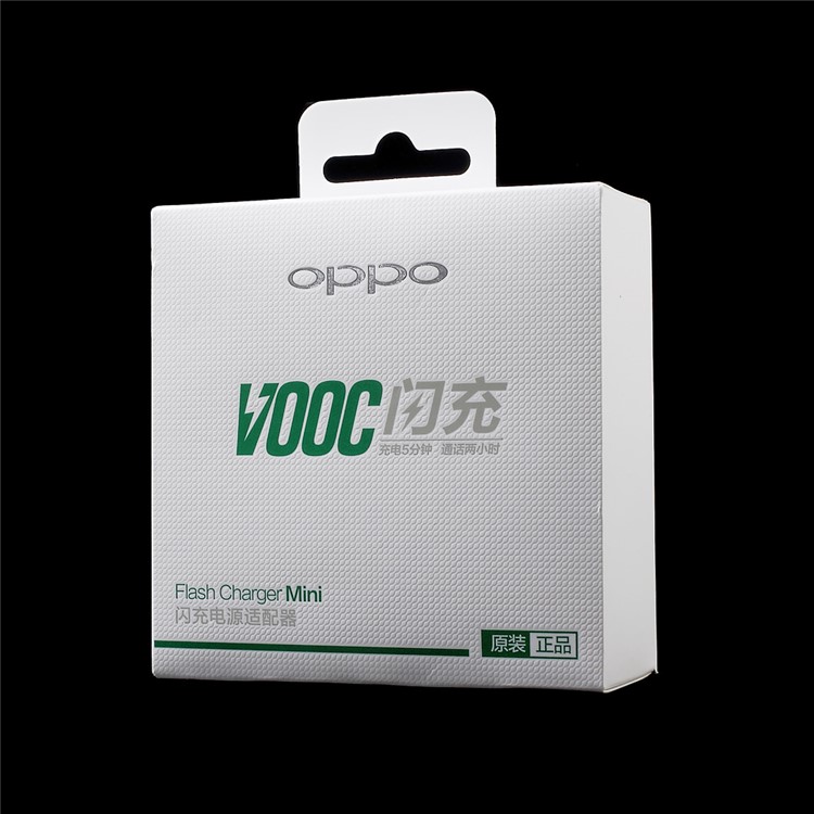 Oppo VOOC AK779 5V 4A Flash Charger Mini Wall Adapter for Oppo R9 / R7 - US Plug / White-5