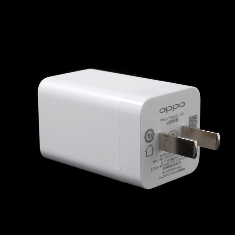 Oppo VOOC AK779 5V 4A Flash Charger Wall Adapter for Oppo R9 / R7 - US Plug / White-2