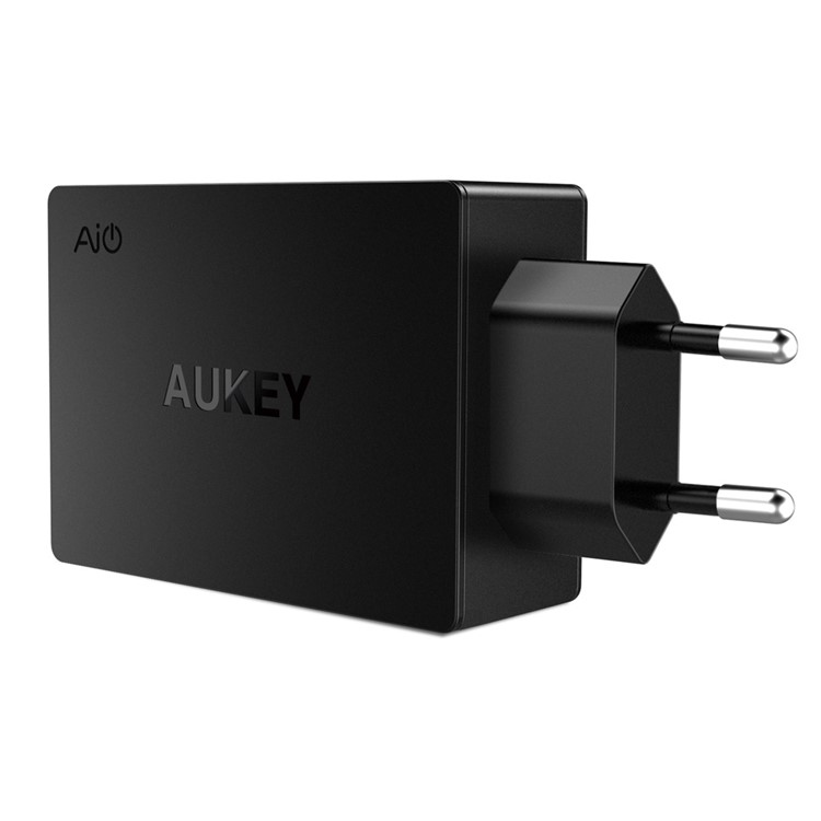 AUKEY PA-Y4 3-Port Wall Charger with USB Type-C Quick Charge 3.0 & AiPower - EU Plug-3