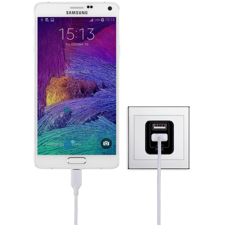 MOMAX U.Bull Junior 5V 2.4A Dual USB Travel Charger for Cellphone Tablet - Black / US Plug-10