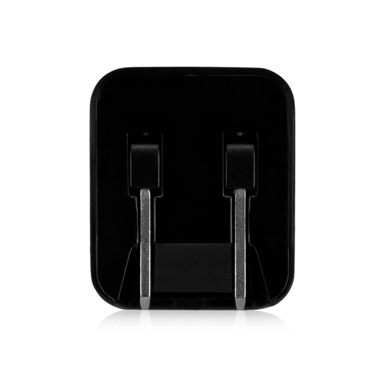 MOMAX U.Bull Junior 5V 2.4A Dual USB Travel Charger for Cellphone Tablet - Black / US Plug-3