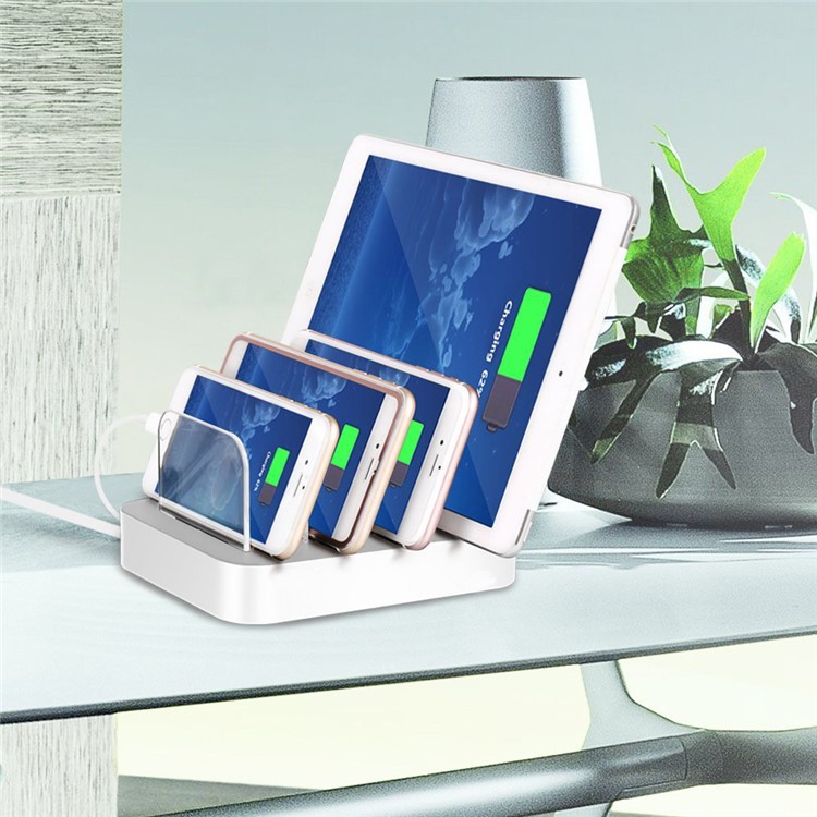 Purchased Smart Usb Travel Wall Charger 4 Port Desktop Charging Station Gold Us Plug