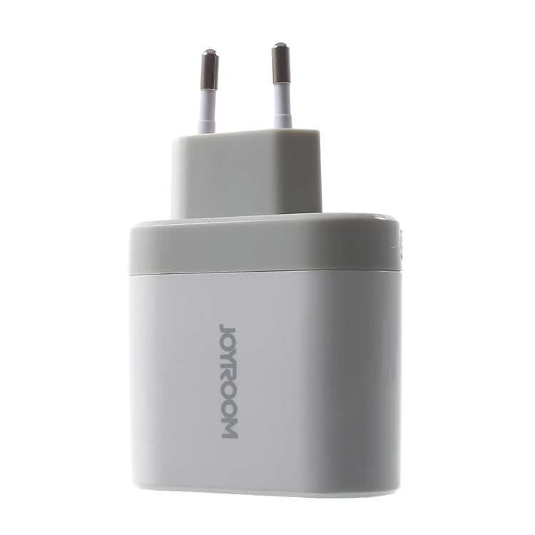 JOYROOM 4-Port 4.5A USB Fast Travel Charger for Cellphone Tablet (L-M405) - White / EU Plug-1