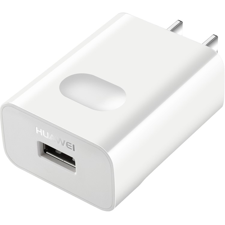 OEM HUAWEI Quick Charge 2.0 USB Travel Charger Adapter 18W 9V 2A + 1M Micro USB Cable - White / US Plug-3